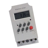 Maxbell Din Rail LCD Digital Programmable Electronic Timer Switch KG316T-II AC 220V