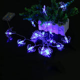 Maxbell 10 Halloween LED Fairy String Light Bats Holiday Decorative Light Blue - Aladdin Shoppers