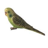 Maxbell 2Pieces Miniature Animals Birds Model Figurine Statue Scupltue Toy Parrot