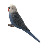 Maxbell 2Pieces Miniature Animals Birds Model Figurine Statue Scupltue Toy Parrot