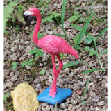 Maxbell 2Pieces Miniature Animals Birds Model Figurine Statue Scupltue Toy Flamingo