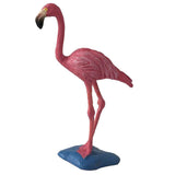 Maxbell 2Pieces Miniature Animals Birds Model Figurine Statue Scupltue Toy Flamingo
