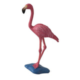 Maxbell 2Pieces Miniature Animals Birds Model Figurine Statue Scupltue Toy Flamingo