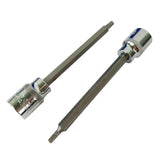 Maxbell Hex Socket Set  7pcs Extra Long Reach 3/8'' Drive Allen Key Bits Screwdriver