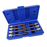 Maxbell Hex Socket Set  7pcs Extra Long Reach 3/8'' Drive Allen Key Bits Screwdriver