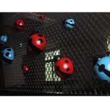 Maxbell 3Pcs Mini Metal Ladybug Fence Hanger Wall Hanging Outdoor Garden Decor 10cm