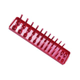 Maxbell Metric Socket Tray Rack Holder Storage Tool Organizer 0.25inch Red - Aladdin Shoppers