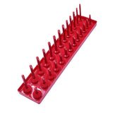 Maxbell Metric Socket Tray Rack Holder Storage Tool Organizer 0.357inch Red - Aladdin Shoppers