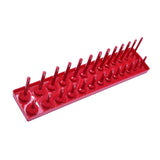 Maxbell Metric Socket Tray Rack Holder Storage Tool Organizer 0.357inch Red - Aladdin Shoppers