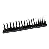 Maxbell Metric Socket Tray Rack Holder Storage Tool Organizer 0.5inch Black - Aladdin Shoppers