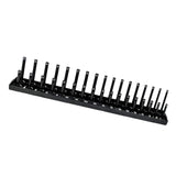 Maxbell Metric Socket Tray Rack Holder Storage Tool Organizer 0.5inch Black - Aladdin Shoppers