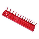 Maxbell Metric Socket Tray Rack Holder Storage Tool Organizer 0.5inch Red - Aladdin Shoppers