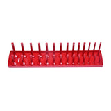 Maxbell Metric Socket Tray Rack Holder Storage Tool Organizer 0.5inch Red - Aladdin Shoppers