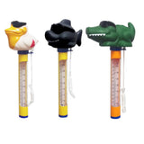 Maxbell 2pcs Shark Crocodile Pool Spa Thermometer Floating Water Temperature Meter