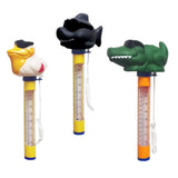 Maxbell 2pcs Crocodile Duck Pool Spa Thermometer Floating Water Temperature Meter