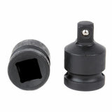 Maxbell Reducer Air Impact 1/4 3/8 1/2 3/4 Inch Durable Hand Tools Silver 3-8 to 1-4 Black 1-4 to 3-8 - Aladdin Shoppers
