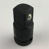 Maxbell Reducer Air Impact 1/4 3/8 1/2 3/4 Inch Durable Hand Tools Silver 3-8 to 1-4 Black 1-4 to 3-8 - Aladdin Shoppers