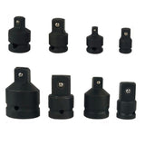 Maxbell Reducer Air Impact 1/4 3/8 1/2 3/4 Inch Durable Hand Tools Silver 3-8 to 1-4 Black 1-4 to 3-8 - Aladdin Shoppers