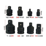 Maxbell Reducer Air Impact 1/4 3/8 1/2 3/4 Inch Durable Hand Tools Silver 3-8 to 1-4 Black 1-2 to 3-8 - Aladdin Shoppers