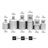 Maxbell Reducer Air Impact 1/4 3/8 1/2 3/4 Inch Durable Hand Tools Silver 3-8 to 1-4 Black 1-2 to 3-8 - Aladdin Shoppers