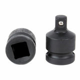 Maxbell Reducer Air Impact 1/4 3/8 1/2 3/4 Inch Durable Hand Tools Silver 3-8 to 1-4 Black 1-2 to 3-8 - Aladdin Shoppers