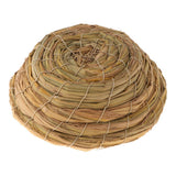 Maxbell Woven Natural Straw Bird Nest Cage Birdhouse/Bed House for Parrot Pigeon