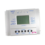Maxbell 60A 12V/24V Solar Charge Controller Solar Panel Battery Regulator