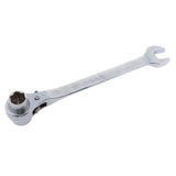 Maxbell 19mm-22mm Steel Dog Bone Multi Hex Ratchet Wrench Swivel Head Spanner Tool - Aladdin Shoppers