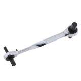 Maxbell Maxbell High Quality 4 in 1 Ratchet Wrench Ratchet Wrenches Hex Double End Spanner S6xS8-S10xS12