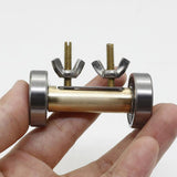 Maxbell Brass Angle Grinder Holder Honing Guide Fixed Angle Sharpener Jig for Chisel - Aladdin Shoppers