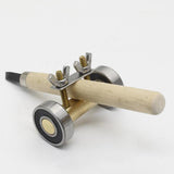 Maxbell Brass Angle Grinder Holder Honing Guide Fixed Angle Sharpener Jig for Chisel - Aladdin Shoppers