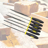 Maxbell 6Pcs Mini Filing Rasp Needle File Wood Hand Woodworking Files Tools 4x160mm - Aladdin Shoppers