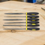 Maxbell 6Pcs Mini Filing Rasp Needle File Wood Hand Woodworking Files Tools 4x160mm - Aladdin Shoppers