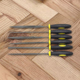 Maxbell 6Pcs Mini Filing Rasp Needle File Wood Hand Woodworking Files Tools 4x160mm - Aladdin Shoppers