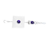 Maxbell STAINLESS STEEL SPIRAL TAIL-DECORATIVE WIND W/HOOK HOME DECOR PURPLE - Aladdin Shoppers