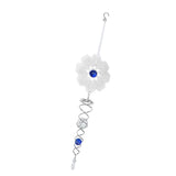 Maxbell Kinetics 3d Helix Stainless Steel Garden Wind Home Yard Decor Blue - Aladdin Shoppers