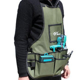 Maxbell Multifunction Auto Repair Work Bags Work Construction Aprons Green - Aladdin Shoppers