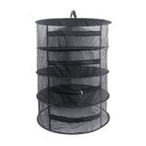 Maxbell Collapsible Herb Drying Net Dryer Mesh Rack with Zipper 4-Layer Black - Aladdin Shoppers