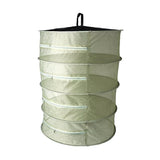 Maxbell Collapsible Herb Drying Net Dryer Mesh Rack with Zipper 4-Layer Armygreen - Aladdin Shoppers