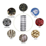 Maxbell Collapsible Herb Drying Net Dryer Mesh Rack with Zipper 8-Layer White - Aladdin Shoppers