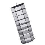 Maxbell Collapsible Herb Drying Net Dryer Mesh Rack with Zipper 8-Layer Black - Aladdin Shoppers