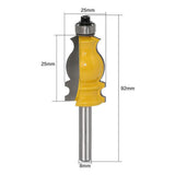 Maxbell 8mm Shank Reversible Finger Joint Glue Router Bit Cone Tenon Woodwork Cutter Power Tools Wood Router Cutter - Aladdin Shoppers