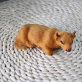 Maxbell Lying Scalpers Garden Sculpture Figure Lawn Wildlife Outdoor Decoration - Aladdin Shoppers