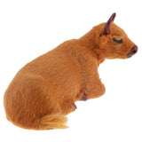 Maxbell Lying Scalpers Garden Sculpture Figure Lawn Wildlife Outdoor Decoration - Aladdin Shoppers