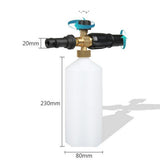 Maxbell High Quality 1L Car Washer Gun Snow Foam Bottle Nozzle for Karcher K2 K3 K5 - Red Color - Aladdin Shoppers