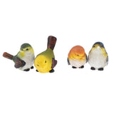 Maxbell 4pcs Artificial Resin Bird Feather Realistic Home Garden Decor Ornament - Aladdin Shoppers