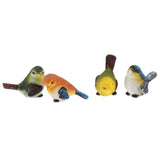 Maxbell 4pcs Artificial Resin Bird Feather Realistic Home Garden Decor Ornament - Aladdin Shoppers