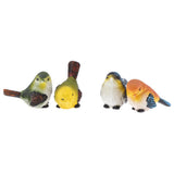 Maxbell 4pcs Artificial Resin Bird Feather Realistic Home Garden Decor Ornament - Aladdin Shoppers