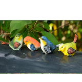 Maxbell 4pcs Artificial Resin Bird Feather Realistic Home Garden Decor Ornament - Aladdin Shoppers