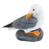 Maxbell Resin Craft Seagull Statue Garden Lawn Ornament Animal Sculpture Sitting - Aladdin Shoppers